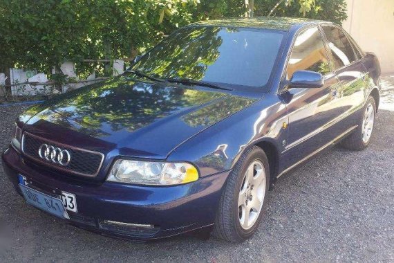 1998 Audi A4 1.8T Turbo MT Blue Sedan For Sale 