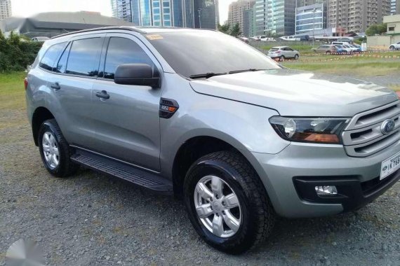 2016 Ford Everest 2.2l Diesel 4x2 AT Silver For Sale 