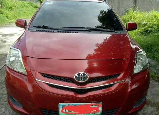Toyota Vios 1.3E 2009 VVTi MT Red For Sale 