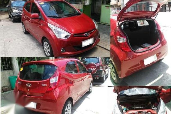 Hyundai Eon 2014 Red for sale 