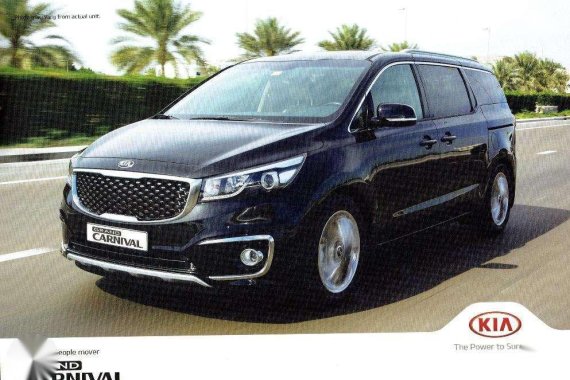 Brand New Kia Grand Carnival 2.2L Ex AT CRDI 11str#Gold Edition