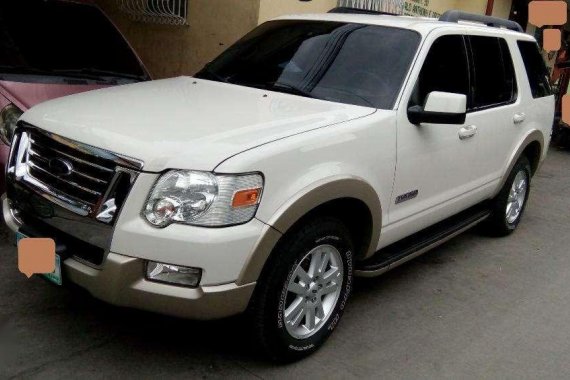 Ford Explorer 2009 Automatic White Truck For Sale 