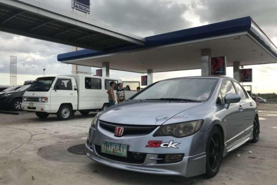 Honda Civic FD 2007 AT Blue Sedan For Sale 