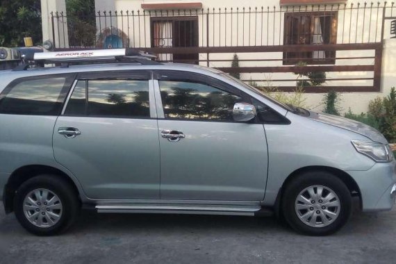 Toyota Innova E 2014 MT Silver For Sale 