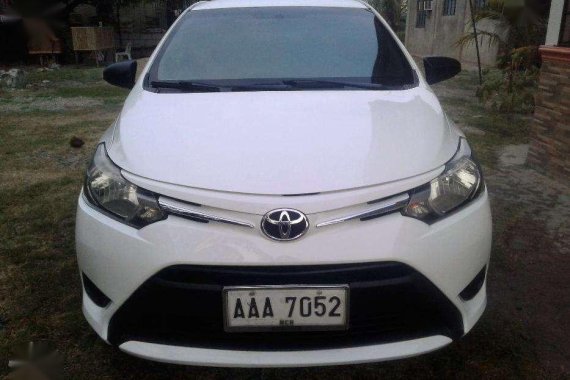 2014 Toyota Vios Manual White Sedan For Sale 