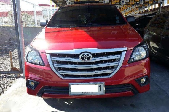 2014 Toyota Innova 2.5 Manual Red For Sale 