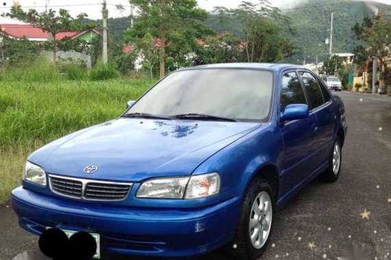 Toyota Corolla GLi 2000 AT Blue For Sale 