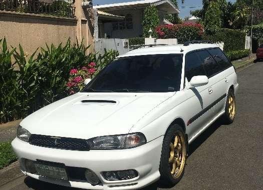 1998 Subaru Legacy Wagon AT White For Sale 