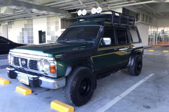 Nissan Safari Patrol GQ 4x4 Green For Sale 