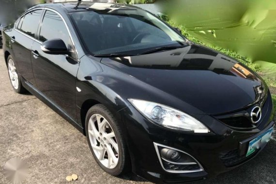 Mazda 6 AT 2012 Black Sedan For Sale 