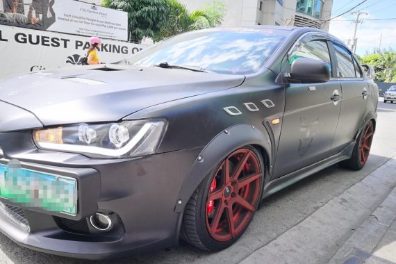 Mitsubishi Lancer 2010 Gasoline Automatic Black for sale