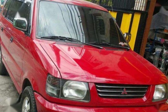 1999 Mitsubishi Adventure GLS MT 2.5 Red For Sale 