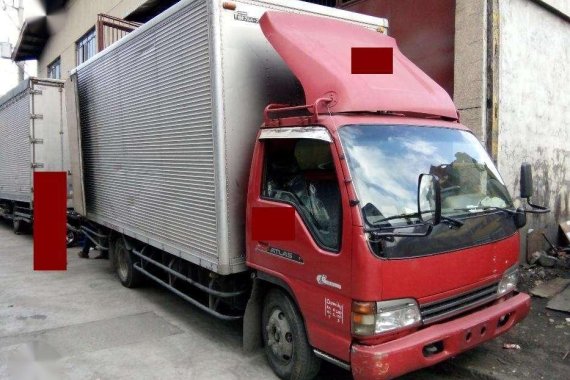 Isuzu Elf Aluminum Van 4hg1 2009 FOR SALE