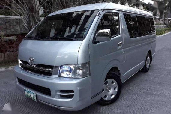 2007 Toyota Hiace Grandia GL Diesel MT FOR SALE