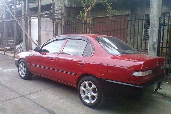 Toyota Corolla Bigbody XL 1995 AT Red For Sale 