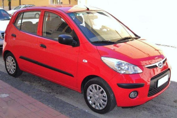 2010 HYUNDAI i10 . manual FOR SALE