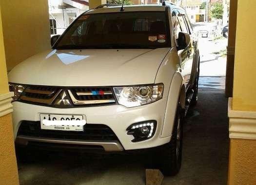 2015 MITSUBISHI Montero Sports GLX MT 2.5 Dsl savannah white
