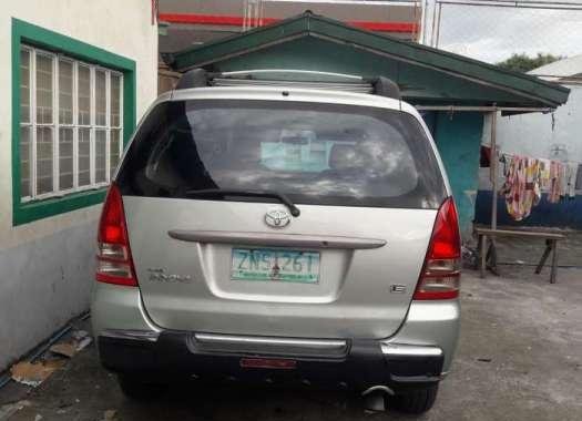 Toyota Innova E Diesel Manual 2008 Silver For Sale 