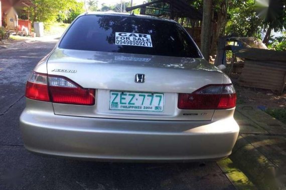 Honda Accord 2000 for sale