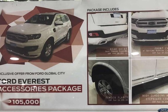 2018 Ford Everest 2.2L Titanium Plus Premium AT: 5KDP Cash Out