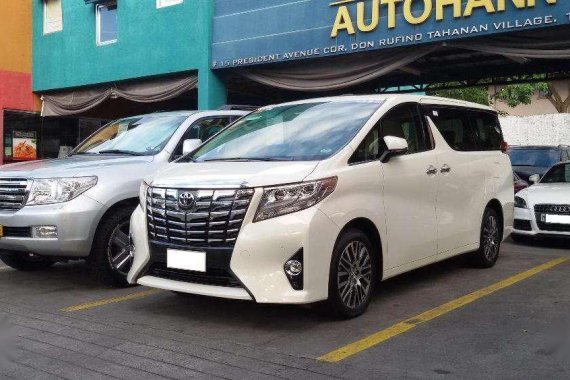 2016 Toyota Alphard AT White Van For Sale 