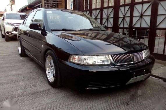 2002 Mitsubishi Lancer GLX MT Black For Sale 