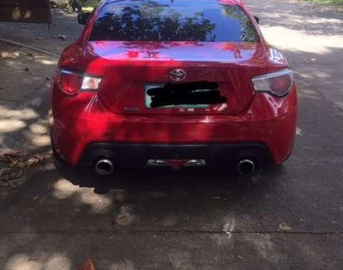 Fresh Toyota 86 Red 2013 AT Coupe For Sale 