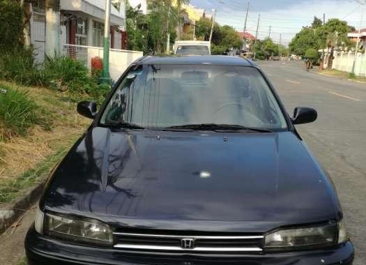 Honda Accord 1991 Manual Black For Sale 