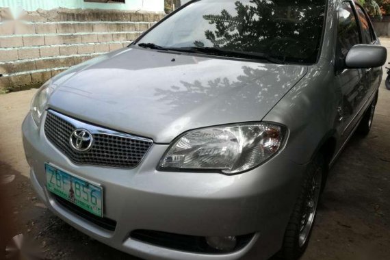 Toyota Vios E 1.3 2005 MT Silver Sedan For Sale 