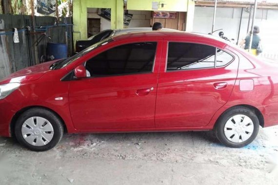 2015 Mitsubishi Mirage G4 GLX AT Red For Sale 
