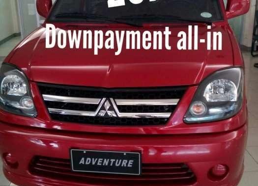 Brand new Mitsubishi Adventure GLX MT 2018
