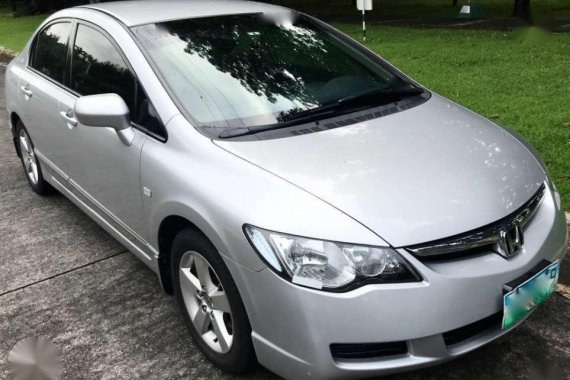 Honda Civic 1.8S AT 2008 Silver For Sale 