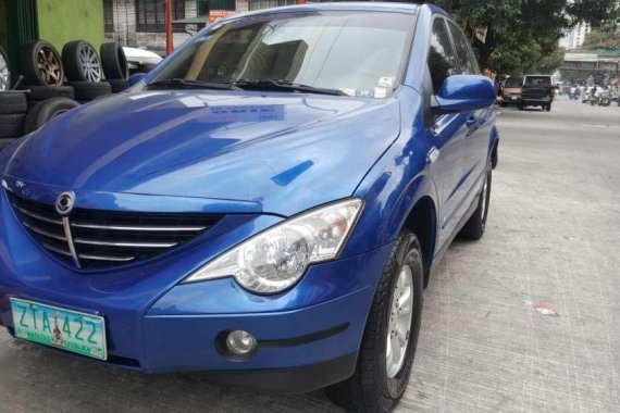 2009 Ssangyong Actyon 2.3L gas FOR SALE