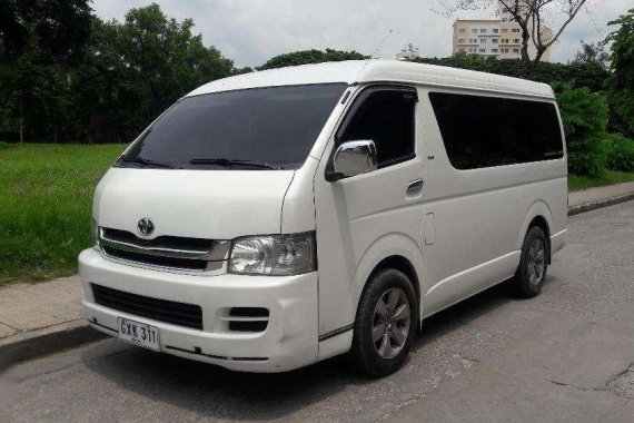 2007 Toyota Hiace Grandia GL MT White For Sale 