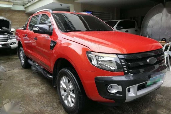 Ford Ranger Wildtrak 3.2 2013 4x4 Red For Sale 