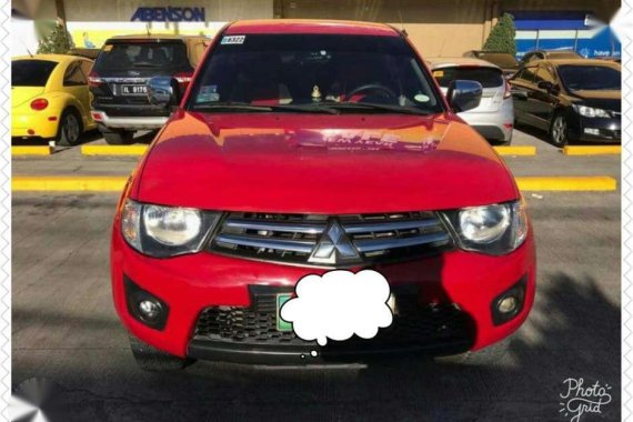 2011 Mitsubishi Strada Glx V 4x2 AT Red For Sale 