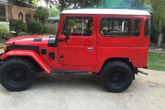 1974 Toyota Land Cruiser BJ40 Red For Sale 