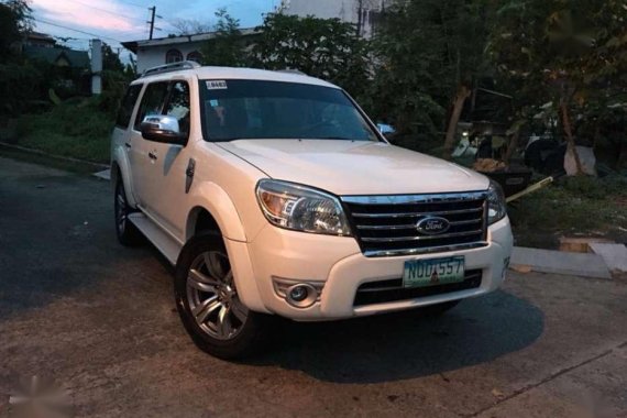 2010 Ford Everest 4x2 AT White For Sale 