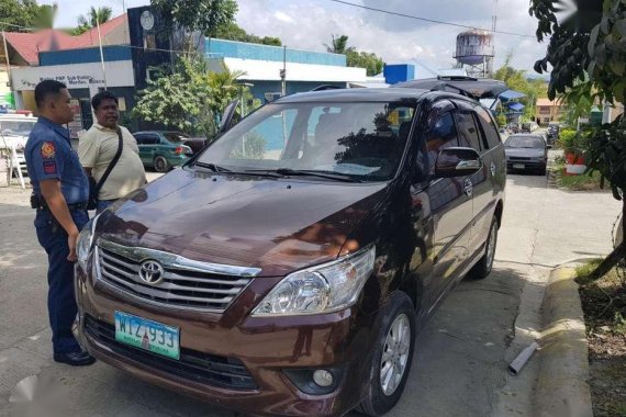Toyota Innova G 2014 FOR SALE