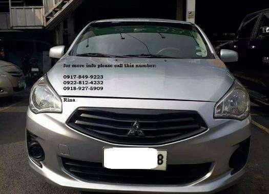 2014 Mitsubishi Mirage GLX G4 AT Silver For Sale 