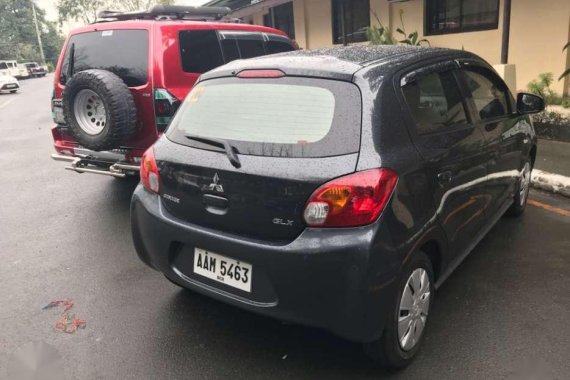 2014 Mistubishi Mirage GLX AT HB Gray For Sale 