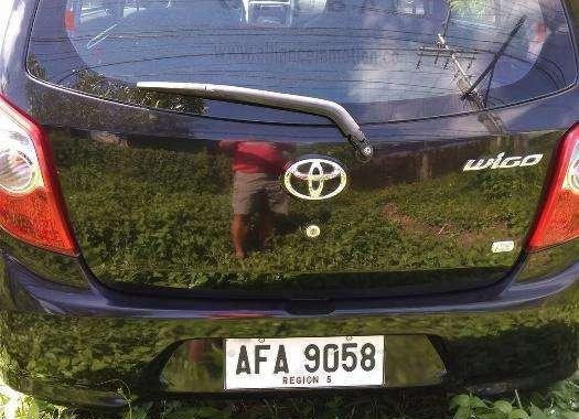 Toyota Wigo 2014 Manual Black HB For Sale 