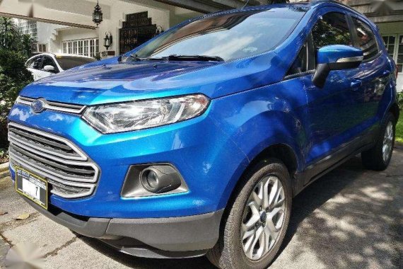 2017 Ford Ecosport Trend AT Blue SUV For Sale 