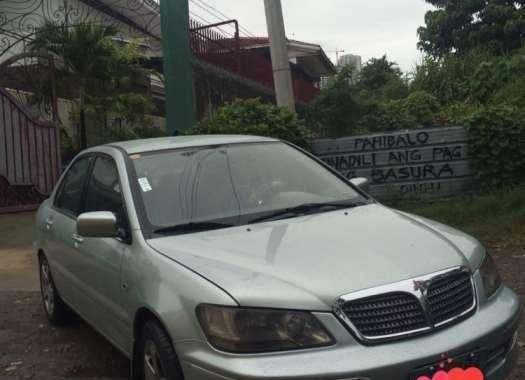 2003 Mitsubishi Lancer GLS 1.6 MT Silver For Sale 