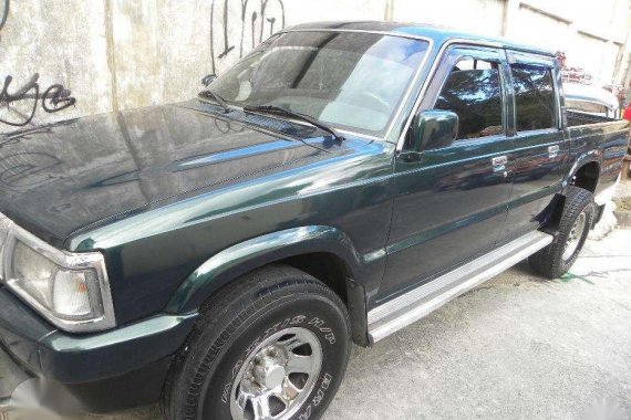 MAZDA 1999 B2500 2.5L Diesel 4X4 MT Green For Sale 