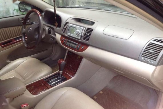 Toyota Camry 2002 AT Black Sedan For Sale 