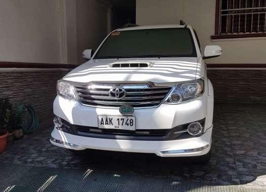 FOR SALE ONLY! Toyota Fortuner G 4 x 2 Diesel 2.5 - 2014 model