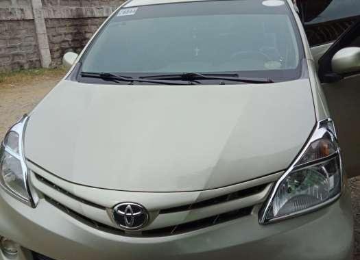 Toyota Avanza 1.3E 2012 MT Beige For Sale 