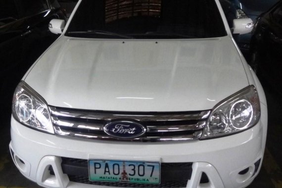 Ford Escape 2010 Gasoline Automatic White for sale