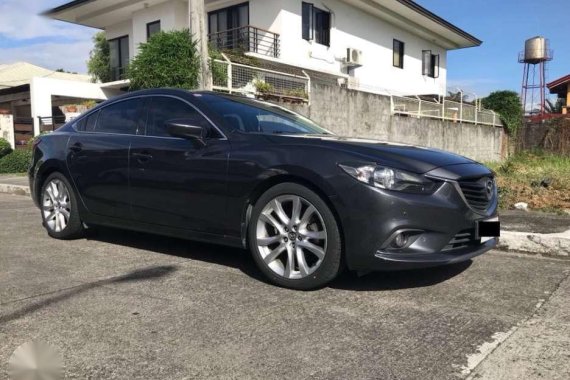 Fresh 2014 Mazda 6 AT Gray Sedan For Sale 